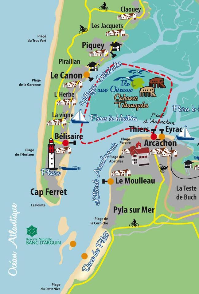 La Cabane Des Pins Lège-Cap-Ferret Eksteriør bilde
